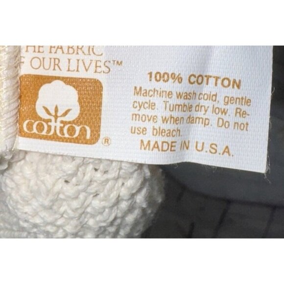 Vintage Sutter & Grant Sweater Cream Golf Embroidery Pullover Knit Sz XL or XXL? - Picture 4 of 5